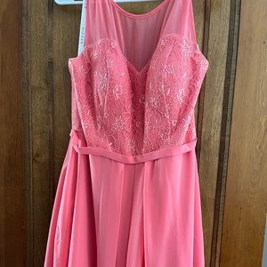 Azazie Willow in Watermelon size 14